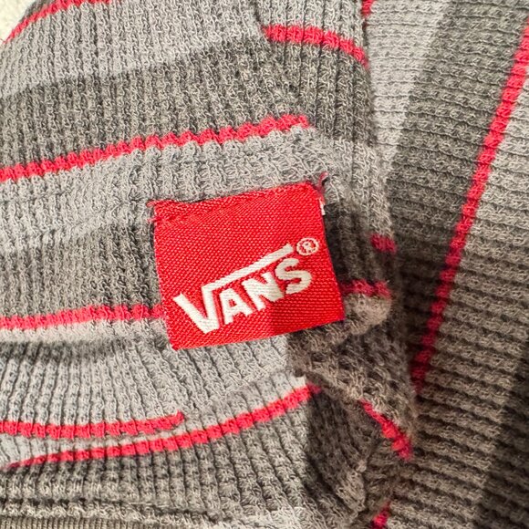 Vintage VANS LONG SLEEVE‎ Striped THERMAL XXL 05/2010 - Picture 6 of 10